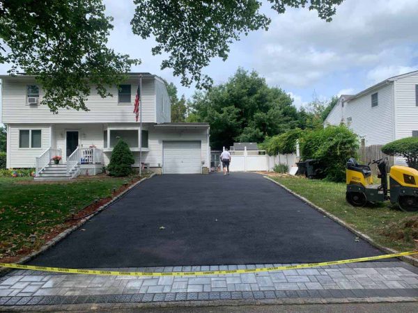 Asphalt paving in Riverhead, Suffolk County