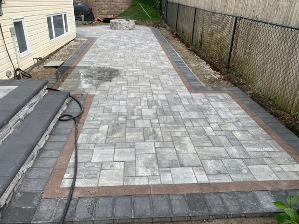 Paver patio in Riverhead, 11901